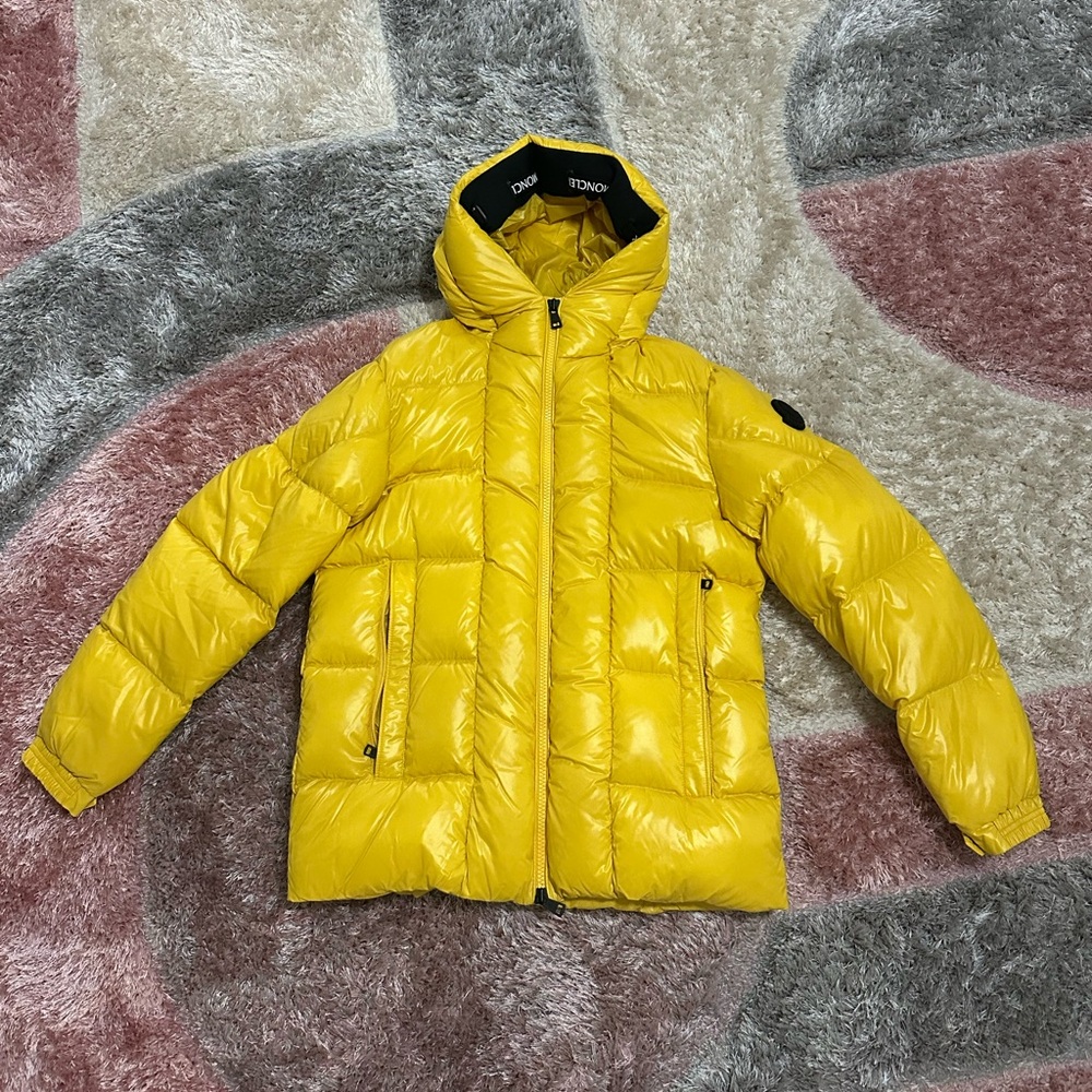Moncler Bright Yellow Men’s Puffer Jacket